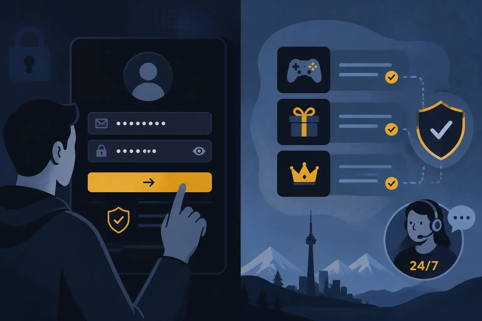 RollXO Casino Login visual guide